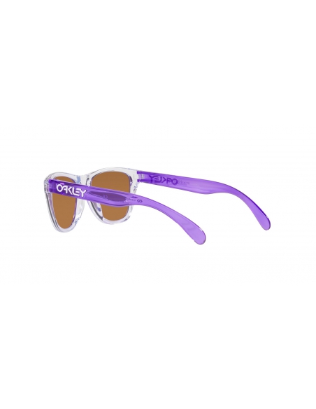 Okulary przeciwsłoneczne dla dzieci Oakley Frogskins XXS Polished Clear/Prizm Violet