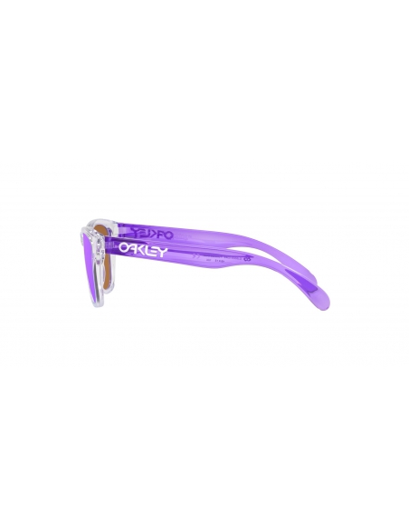 Okulary przeciwsłoneczne dla dzieci Oakley Frogskins XXS Polished Clear/Prizm Violet
