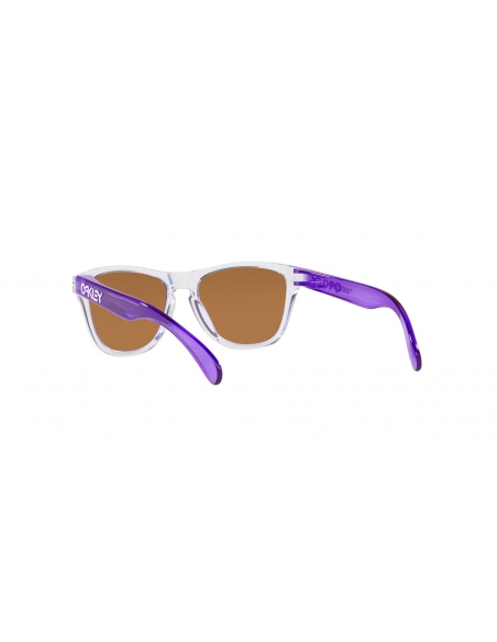 Okulary przeciwsłoneczne dla dzieci Oakley Frogskins XXS Polished Clear/Prizm Violet