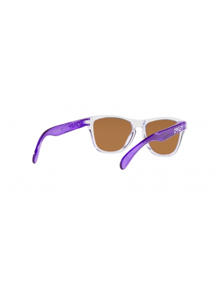 Okulary przeciwsłoneczne dla dzieci Oakley Frogskins XXS Polished Clear/Prizm Violet