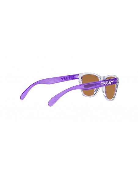 Okulary przeciwsłoneczne dla dzieci Oakley Frogskins XXS Polished Clear/Prizm Violet