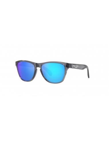 Okulary przeciwsłoneczne dla dzieci Oakley Frogskins XXS Polished Grey Smoke/Prizm Sapphire