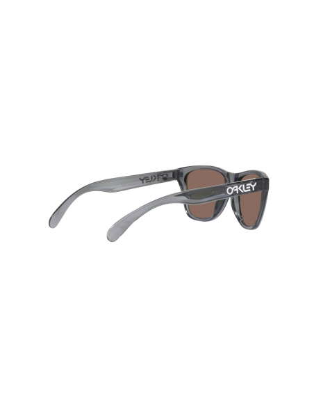 Okulary przeciwsłoneczne dla dzieci Oakley Frogskins XXS Polished Grey Smoke/Prizm Sapphire
