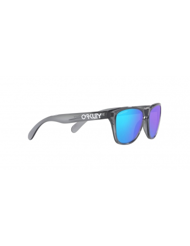 Okulary przeciwsłoneczne dla dzieci Oakley Frogskins XXS Polished Grey Smoke/Prizm Sapphire