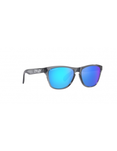 Okulary przeciwsłoneczne dla dzieci Oakley Frogskins XXS Polished Grey Smoke/Prizm Sapphire