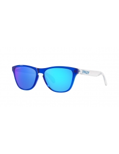 Okulary przeciwsłoneczne dla dzieci Oakley Frogskins XS Crystal Blue/Prizm Sapphire