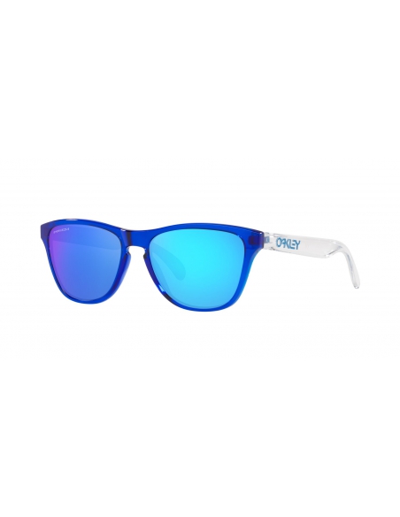 Okulary przeciwsłoneczne dla dzieci Oakley Frogskins XS Crystal Blue/Prizm Sapphire