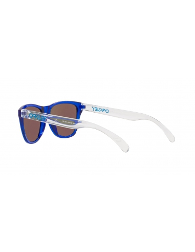 Okulary przeciwsłoneczne dla dzieci Oakley Frogskins XS Crystal Blue/Prizm Sapphire