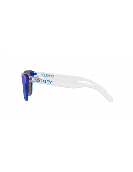 Okulary przeciwsłoneczne dla dzieci Oakley Frogskins XS Crystal Blue/Prizm Sapphire