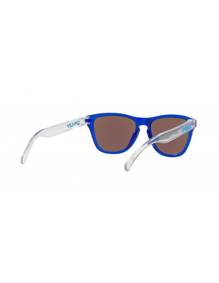 Okulary przeciwsłoneczne dla dzieci Oakley Frogskins XS Crystal Blue/Prizm Sapphire