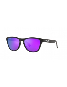 Okulary przeciwsłoneczne dla dzieci Oakley Frogskins XS Matte Black/Prizm Violet