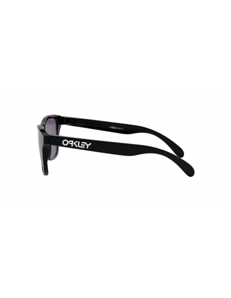 Okulary przeciwsłoneczne dla dzieci Oakley Frogskins XS Polished Black/Prizm Grey