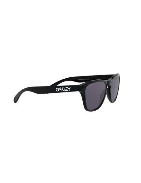 Okulary przeciwsłoneczne dla dzieci Oakley Frogskins XS Polished Black/Prizm Grey