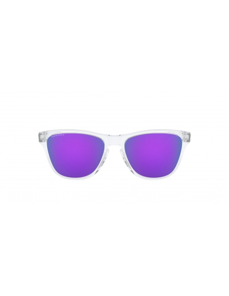 Okulary przeciwsłoneczne dla dzieci Oakley Frogskins XS Polished Clear/Prizm Violet