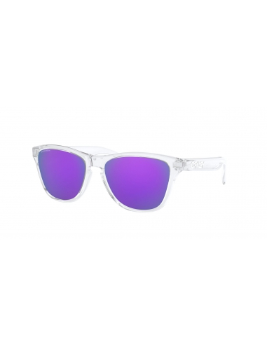 Okulary przeciwsłoneczne dla dzieci Oakley Frogskins XS Polished Clear/Prizm Violet