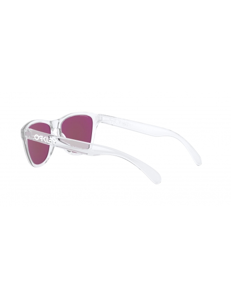 Okulary przeciwsłoneczne dla dzieci Oakley Frogskins XS Polished Clear/Prizm Violet