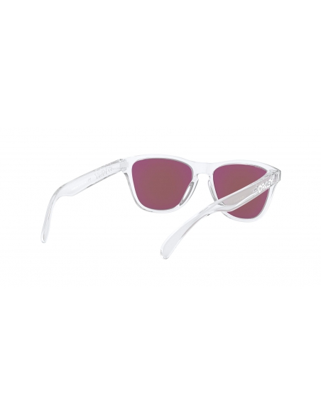 Okulary przeciwsłoneczne dla dzieci Oakley Frogskins XS Polished Clear/Prizm Violet