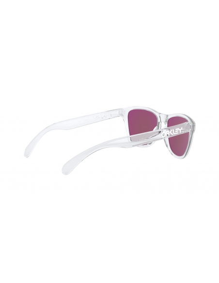 Okulary przeciwsłoneczne dla dzieci Oakley Frogskins XS Polished Clear/Prizm Violet