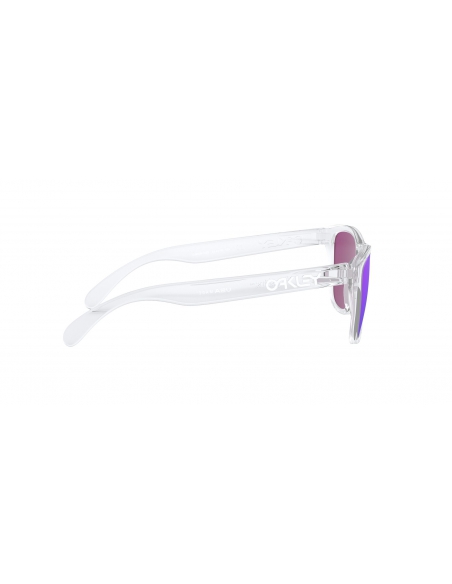 Okulary przeciwsłoneczne dla dzieci Oakley Frogskins XS Polished Clear/Prizm Violet