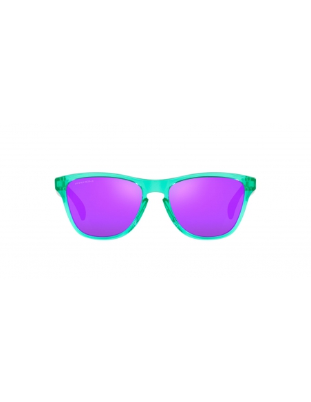 Okulary przeciwsłoneczne dla dzieci Oakley Frogskins XS Transparent Celeste/Prizm Violet