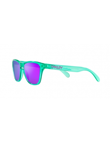 Okulary przeciwsłoneczne dla dzieci Oakley Frogskins XS Transparent Celeste/Prizm Violet