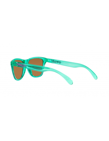 Okulary przeciwsłoneczne dla dzieci Oakley Frogskins XS Transparent Celeste/Prizm Violet