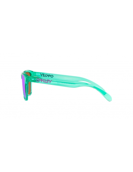 Okulary przeciwsłoneczne dla dzieci Oakley Frogskins XS Transparent Celeste/Prizm Violet