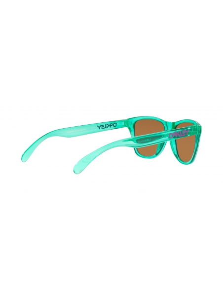 Okulary przeciwsłoneczne dla dzieci Oakley Frogskins XS Transparent Celeste/Prizm Violet