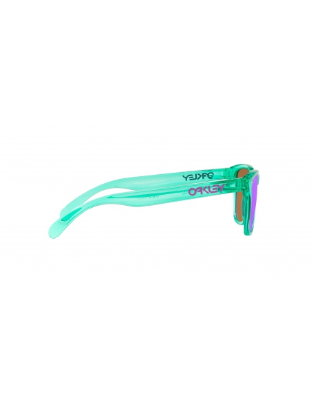 Okulary przeciwsłoneczne dla dzieci Oakley Frogskins XS Transparent Celeste/Prizm Violet