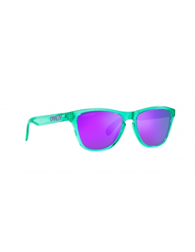 Okulary przeciwsłoneczne dla dzieci Oakley Frogskins XS Transparent Celeste/Prizm Violet