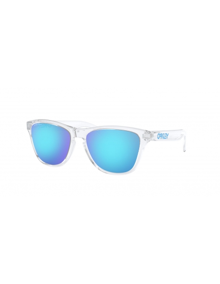 Okulary przeciwsłoneczne dla dzieci Oakley Frogskins XS Polished Clear/Prizm Sapphire