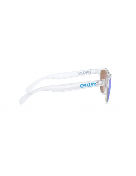 Okulary przeciwsłoneczne dla dzieci Oakley Frogskins XS Polished Clear/Prizm Sapphire
