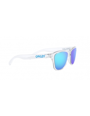Okulary przeciwsłoneczne dla dzieci Oakley Frogskins XS Polished Clear/Prizm Sapphire