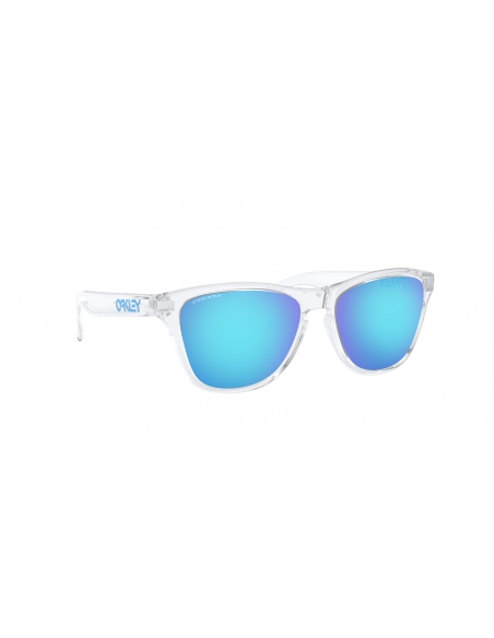 Okulary przeciwsłoneczne dla dzieci Oakley Frogskins XS Polished Clear/Prizm Sapphire