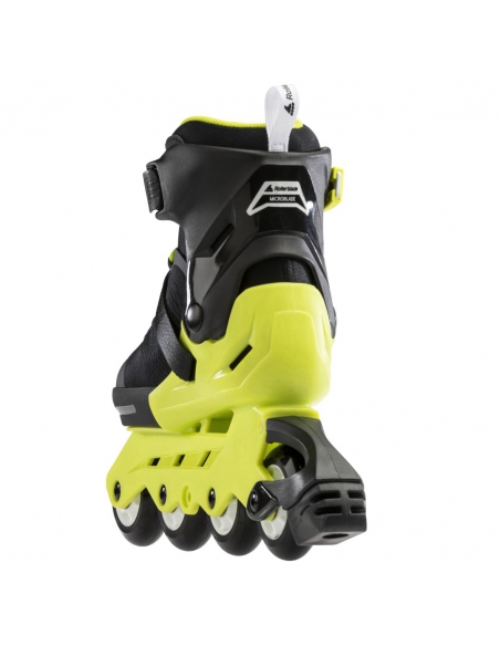 Rolki dziecięce Rollerblade MICROBLADE Black/Neon Yellow