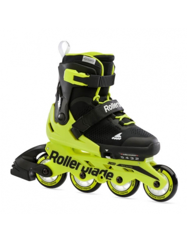 Rolki dziecięce Rollerblade MICROBLADE Black/Neon Yellow