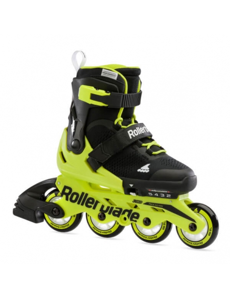 Rolki dziecięce Rollerblade MICROBLADE Black/Neon Yellow