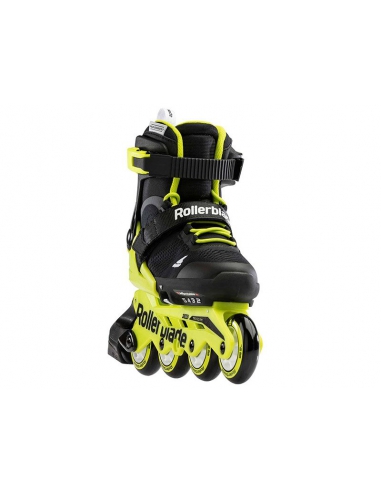 Rolki dziecięce Rollerblade MICROBLADE Black/Neon Yellow
