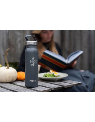 Stalowa butelka Primus Klunken Bottle 700ml Fall Graphite