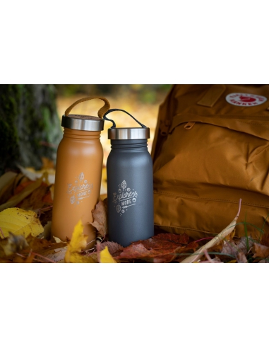 Stalowa butelka Primus Klunken Bottle 700ml Fall Graphite