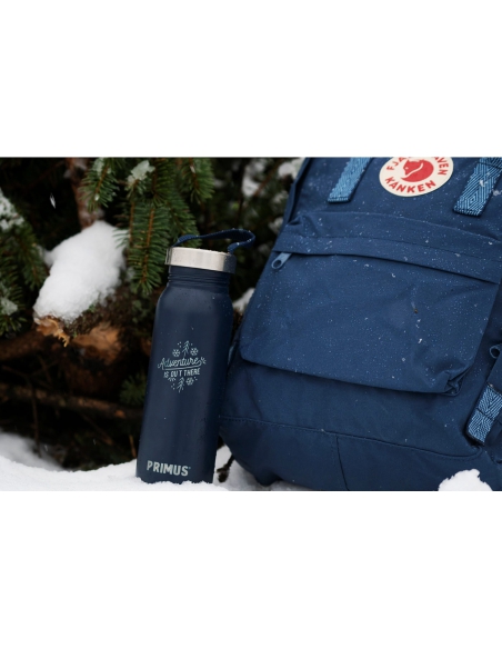 Stalowa butelka Primus Klunken Bottle 700ml Winter Royal Blue