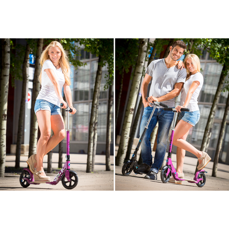 Hulajnoga Micro Flex 200 Aubergine fioletowa