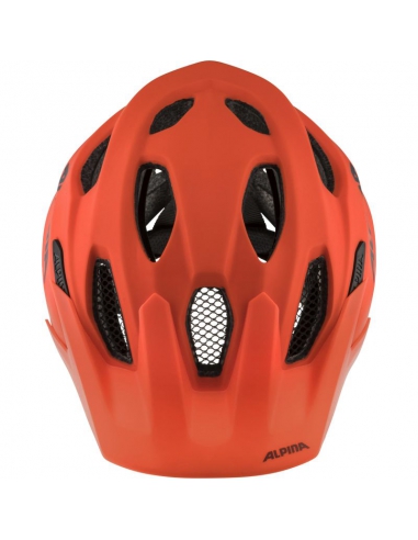 Kask rowerowy Alpina Carapax Jr Pumpkin Orange Matt