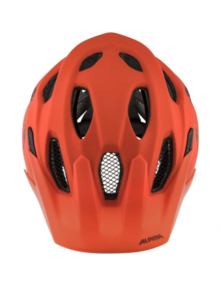 Kask rowerowy Alpina Carapax Jr Pumpkin Orange Matt Kask rowerowy Alpina Carapax Jr Pumpkin Orange Matt