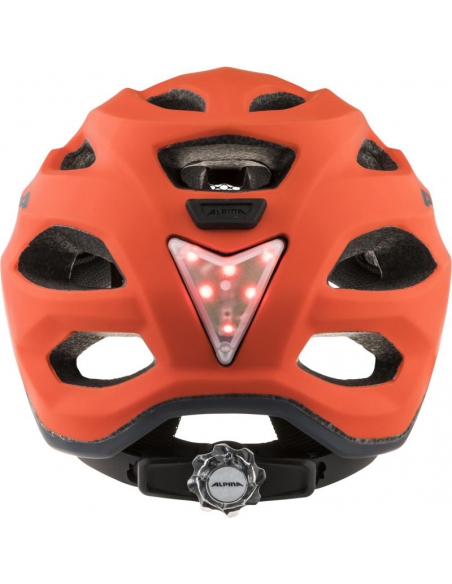 Kask rowerowy Alpina Carapax Jr Pumpkin Orange Matt Kask rowerowy Alpina Carapax Jr Pumpkin Orange Matt