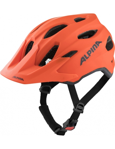 Kask rowerowy Alpina Carapax Jr Pumpkin Orange Matt