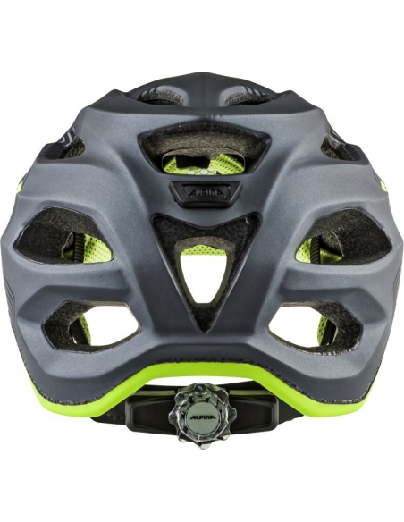 Kask rowerowy Alpina Carapax Jr Black Neon Yellow
