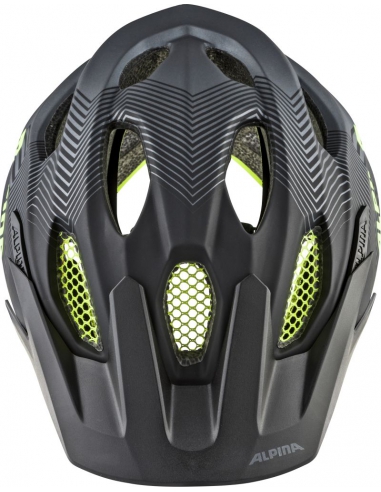 Kask rowerowy Alpina Carapax Jr Black Neon Yellow