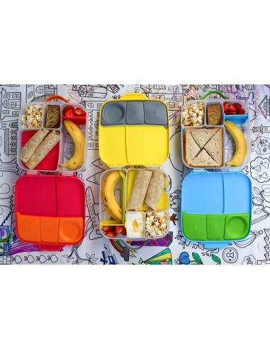 Duży lunchbox śniadaniówka z wkładem chłodzącym