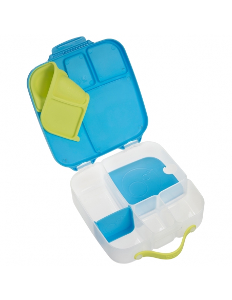Duży lunchbox śniadaniówka z wkładem chłodzącym b.box Ocean Breeze